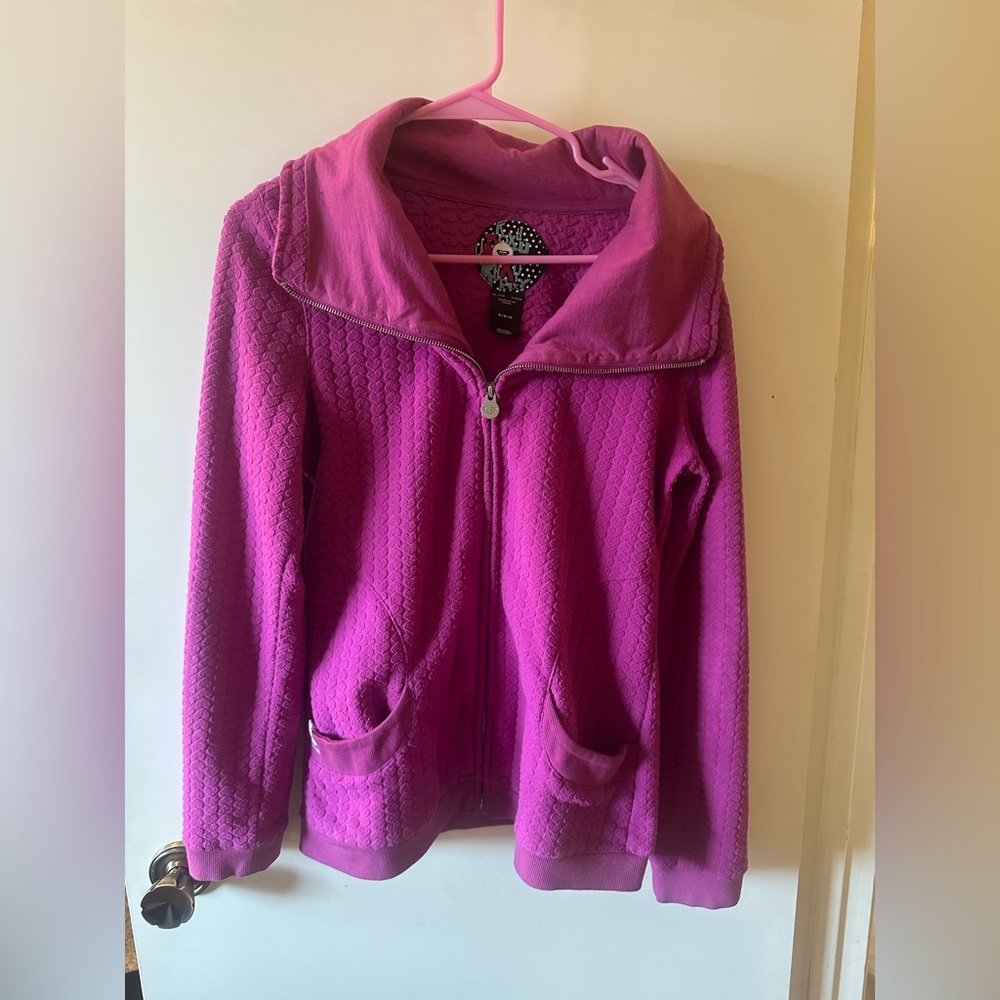 Roxy Women's Quilted Jacket in Vibrant Pink